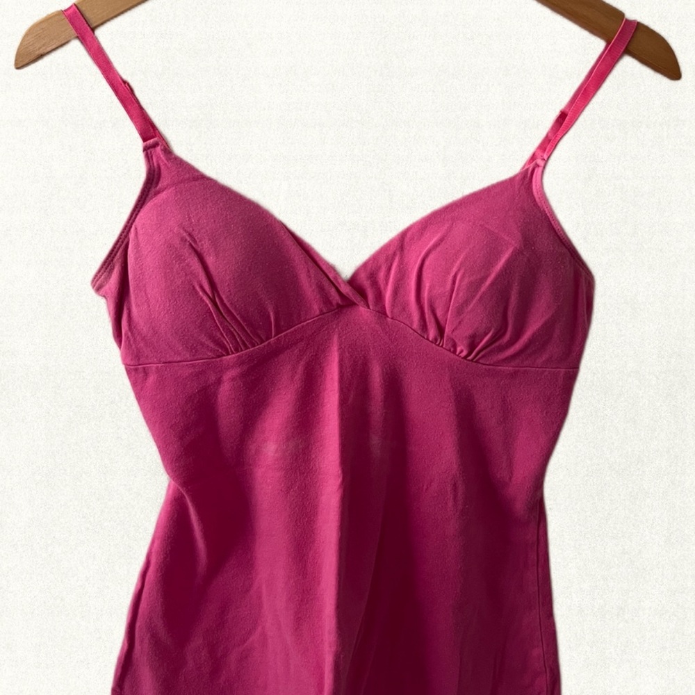 🩷Hot Pink Cami Top- Adjustable Straps